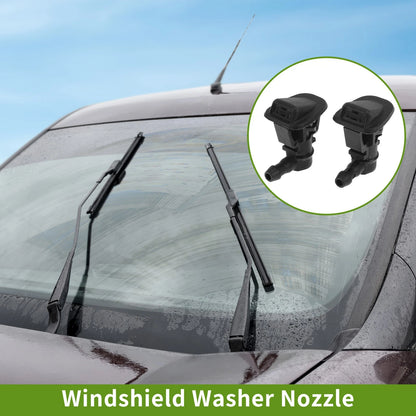 Windshield Washer Nozzle 2 x for Jeep Wrangler (2013-2015)