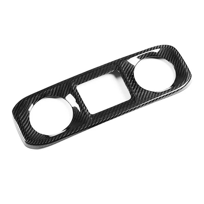 100% Carbon Fiber Console AC Vent Cover Trim For G63 AMG G500 W464 2019-2022