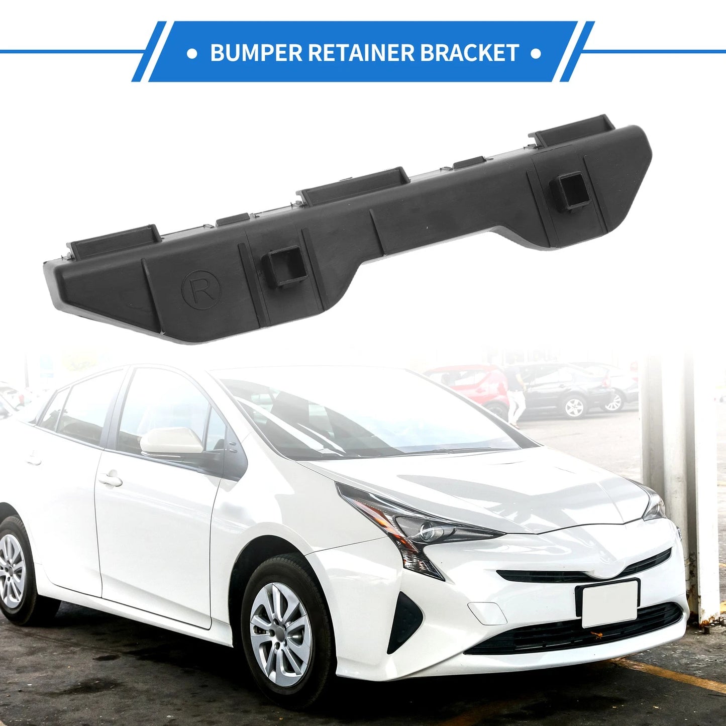 Right Rear Bumper Retainer Bracket for Toyota Corolla (2003-2007)