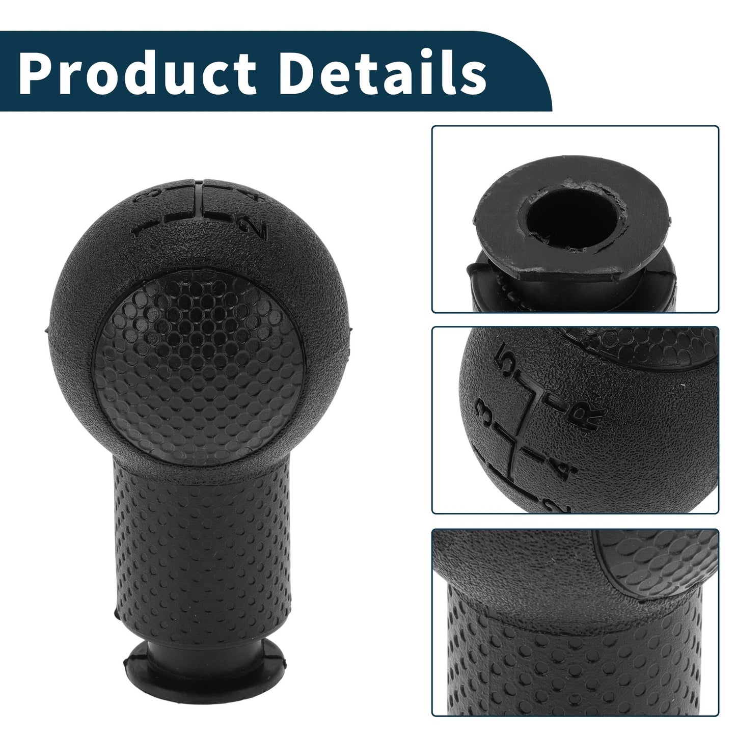 Manual Transmission Gear Shift Knob Handle for Chevy Sail Plastic (2009-2015)