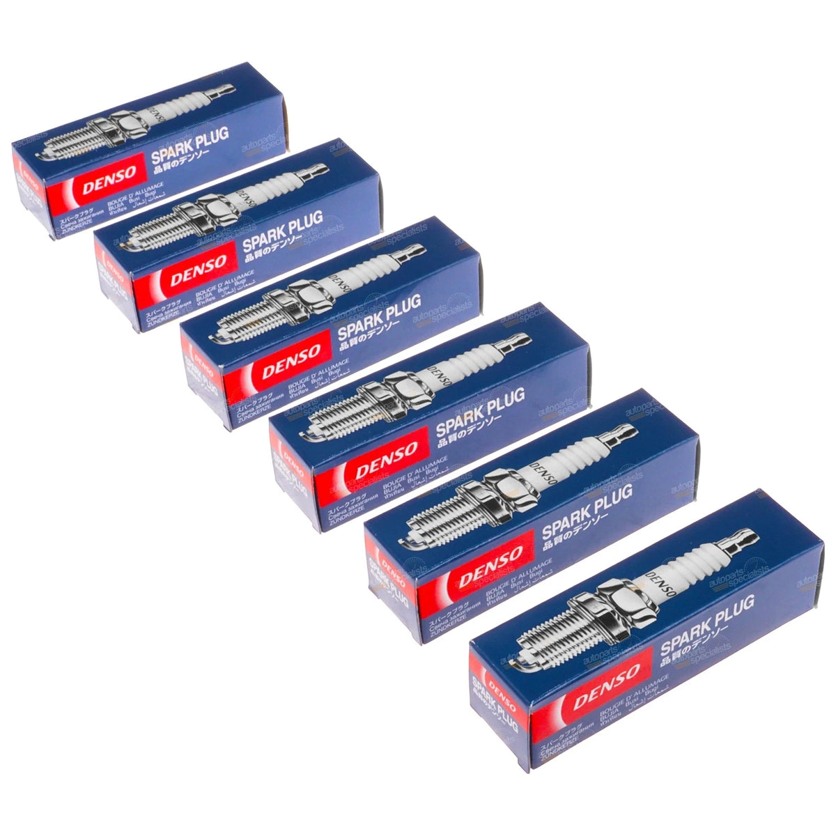 6 x 4.0L  Nickel Spark Plugs for Ford Falcon EF