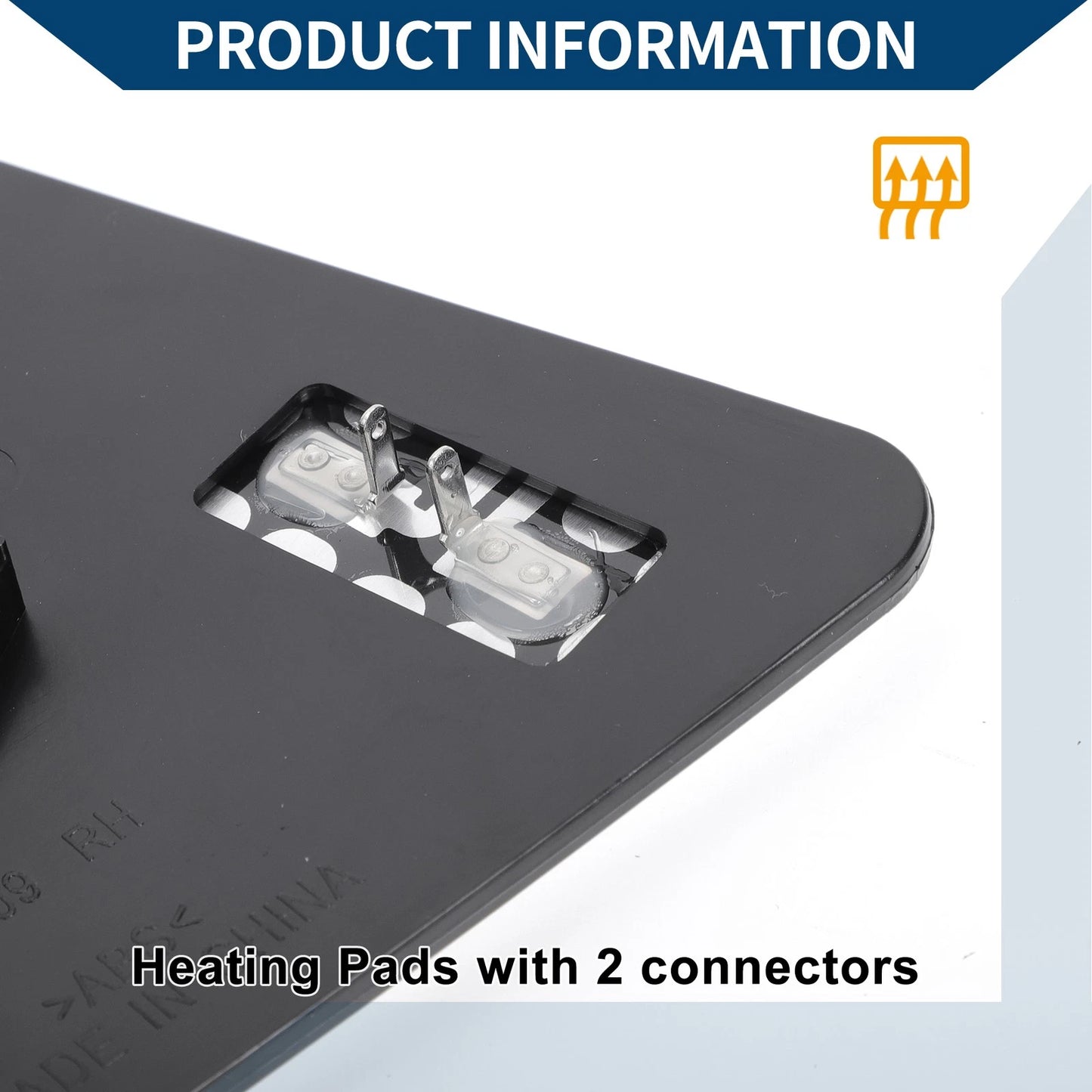 Heated Right Side Mirror Glass Replacement for Chevrolet Traverse