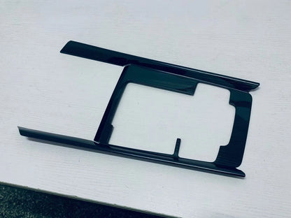 Black Titanium Gear Shift Box Panel Cover for 2023-2024 Mazda CX-50