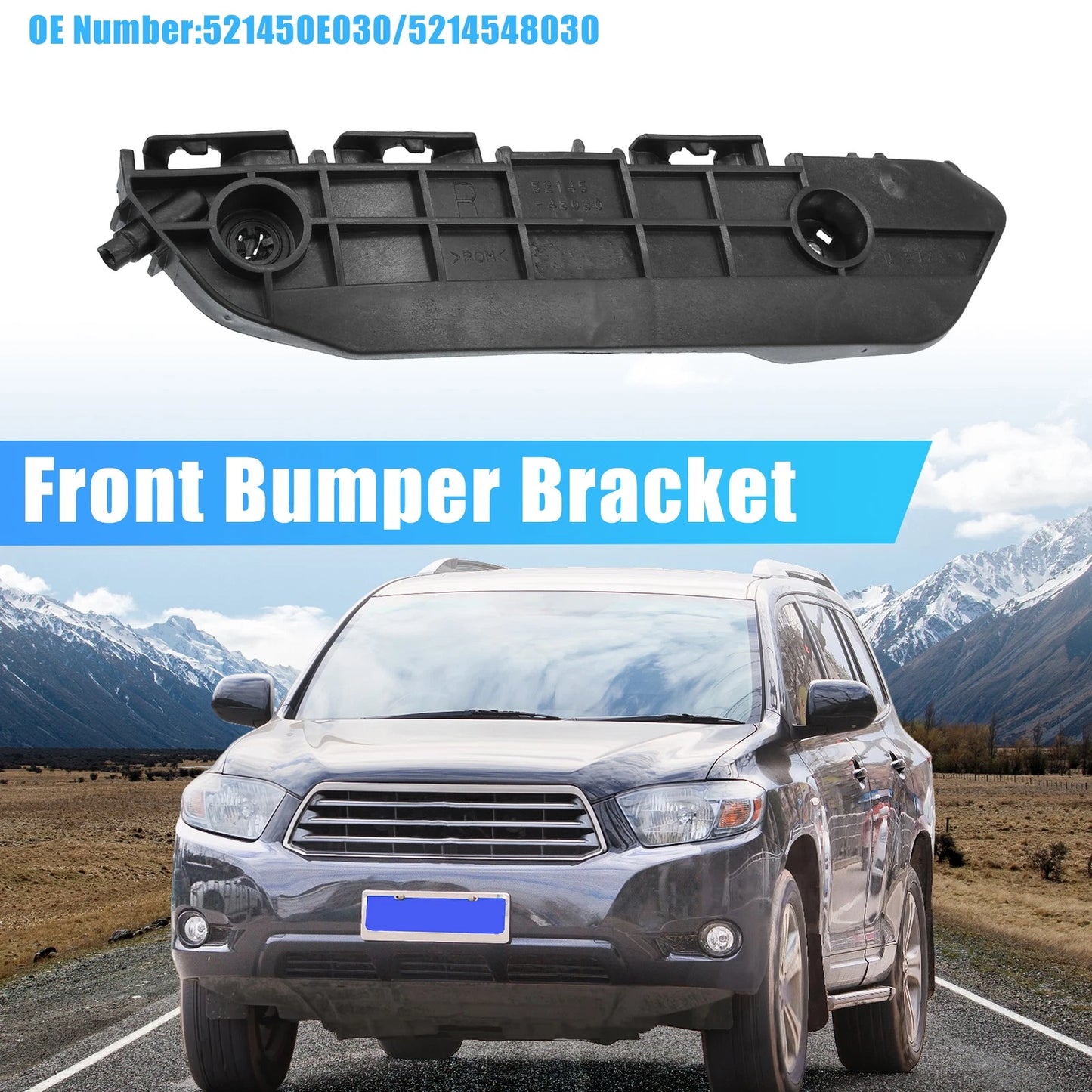 Front Right Bumper Cover Bracket for Toyota (2000-2005)