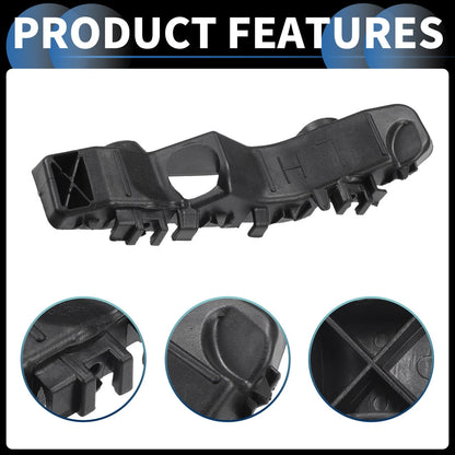 Front Bumper Retainer Bracket  for Kia Picanto (2017) Black ABS Plastic