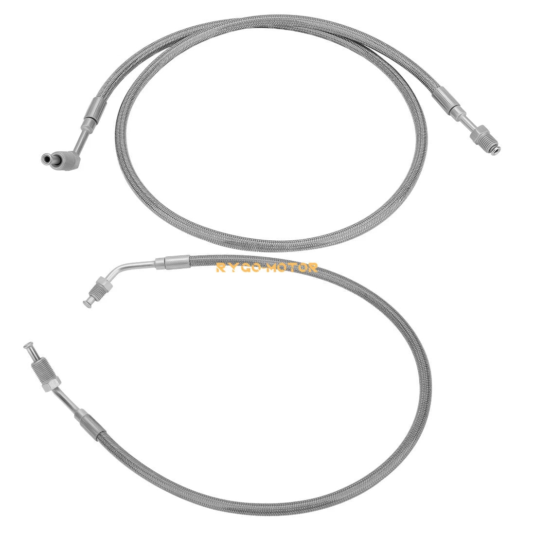 2 x Front Left & Right Brake Hose Line for Polaris Ranger TM 650