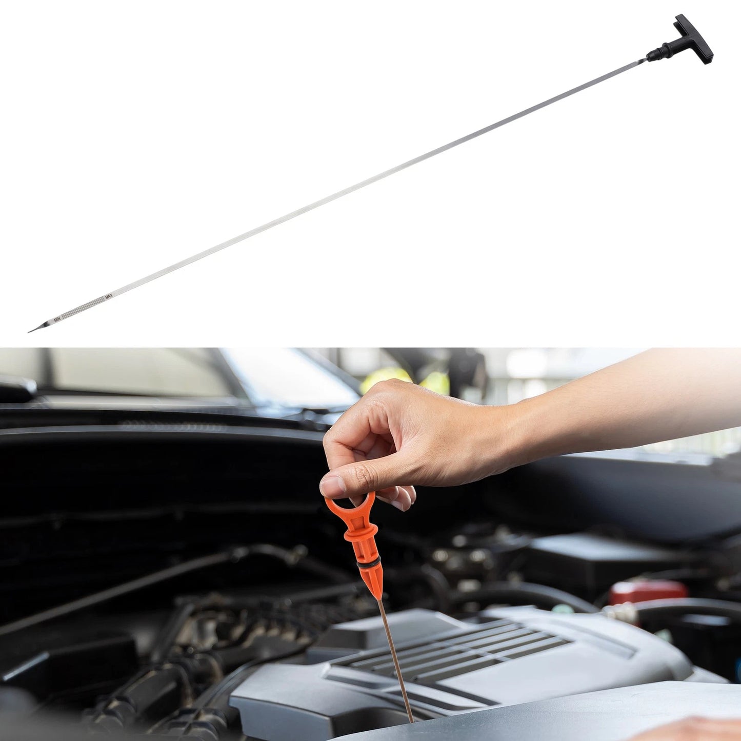 Oil Dipstick for Ford Explorer (1998-2001) Black 1 x Dip Stick