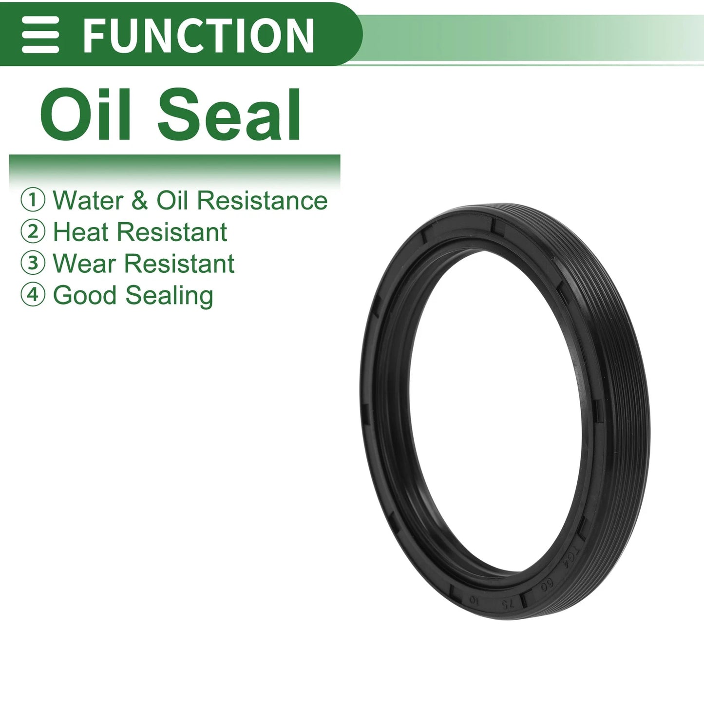 Oil Seal 60x75x10mm Seal Ring Rotary Shaft Seal NBR Rubber
