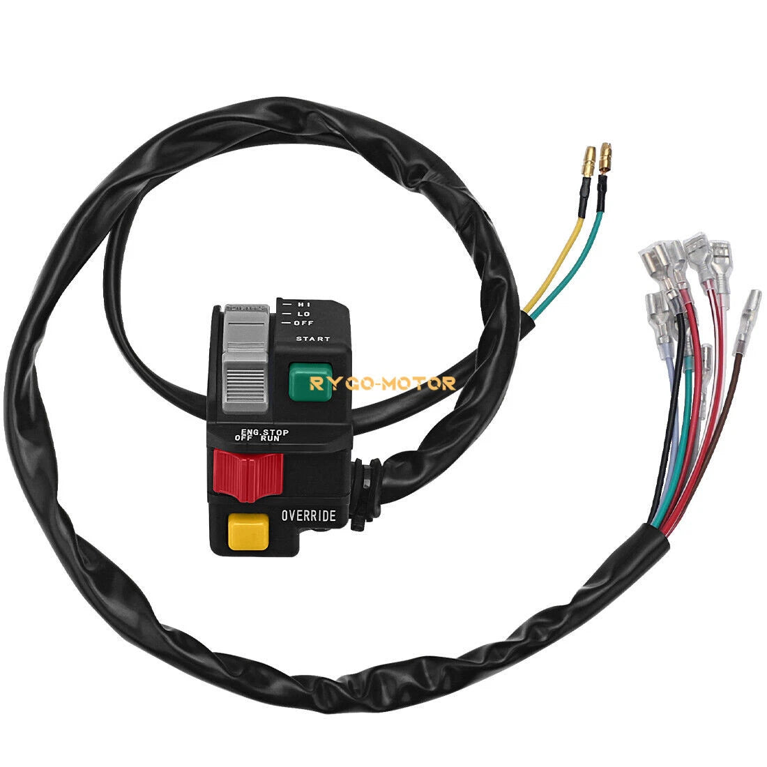 Left Handlebar Switch Start Stop Override Headlight for Polaris Sportsman 335