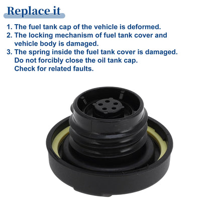 Locking Gas Cap Fuel Tank Cap with Keys for Acura MDX (2005-2011)