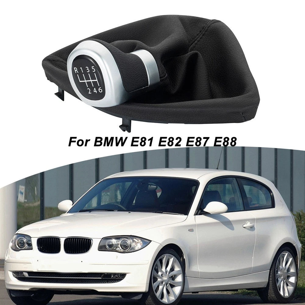 Gear Shift Knob and Gaiter Boot Cover Frame Assembly for BMW Series 1