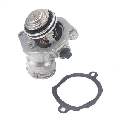 Engine Coolant Thermostat Assembly w/ Sensor for Benz C300 C350 E350 (2008-2015)