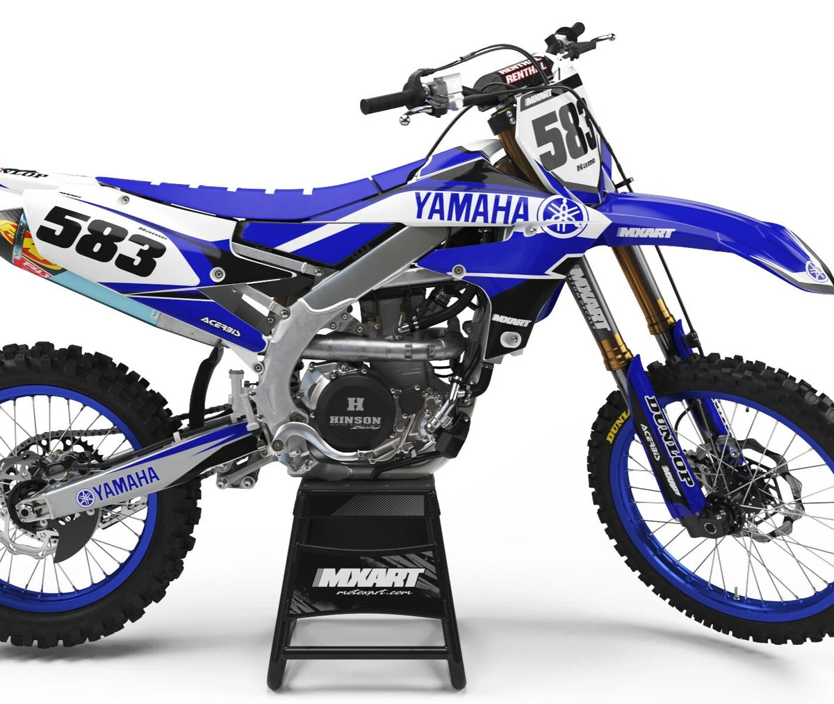 Custom Graphic Kit DUSTY STYLE for Yamaha TTR 230 (2005-2023) Decals/Sticke