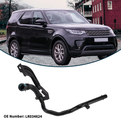 Radiator Hose for Land Rover Discovery V (2017-2023) Rubber Metal Black 1 Pc