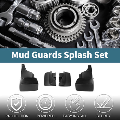 Mud Flaps Splash Guards 1 Set for Toyota Land Cruiser LC100 (1998-2007)