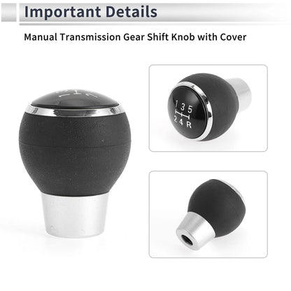 5 Speed Manual Gear Shifter Knob for Mitsubishi ASX (2013-2015) Black