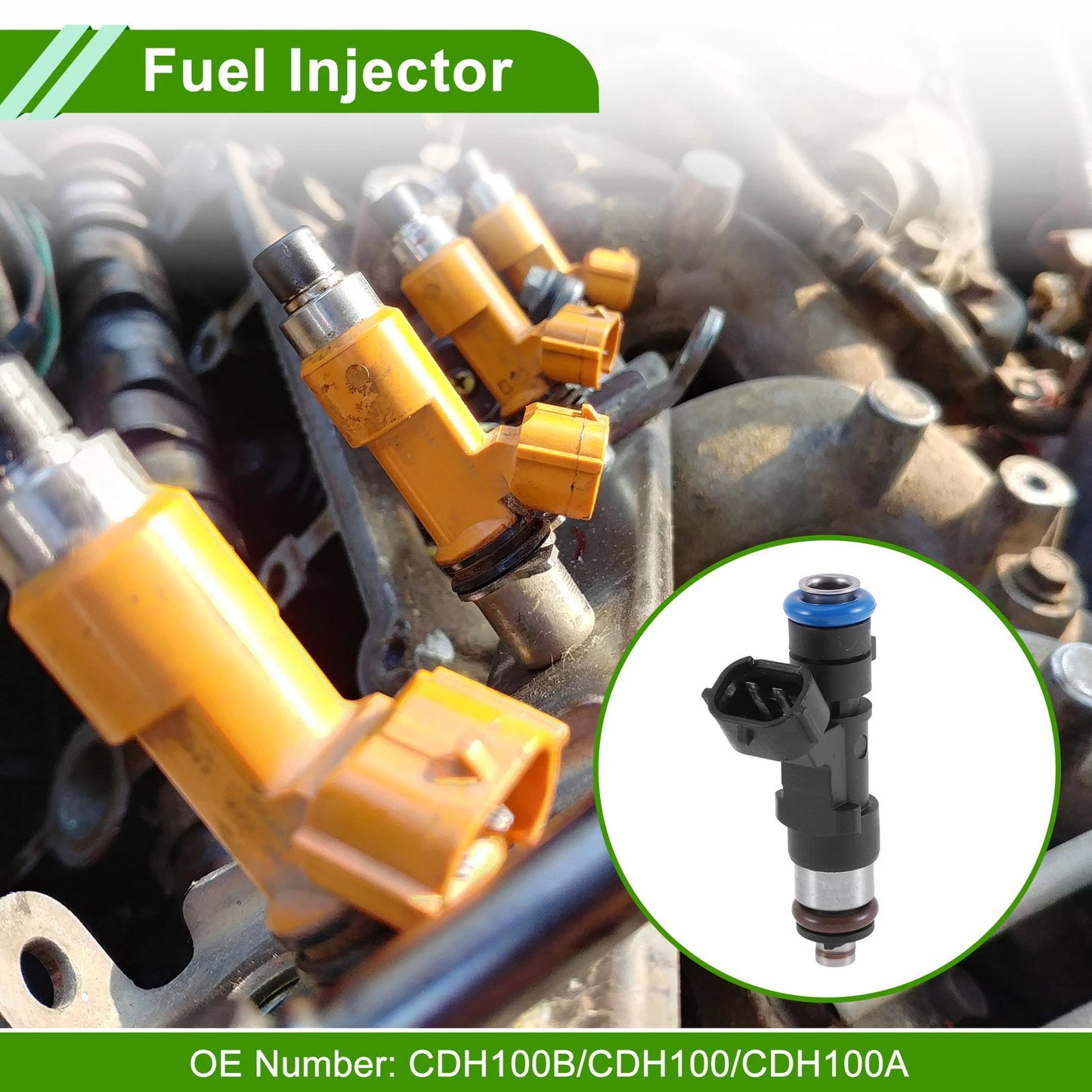 Fuel Injector No.CDH100B for Mitsubishi 4G64 Engine