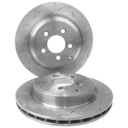 Slotted Disc Brake Rotors for Ford Territory TX TS Ghia (2004-2011)