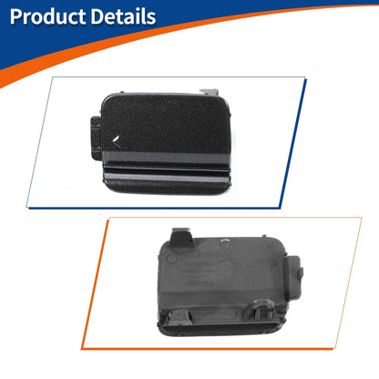 Rear Car Bumper Tow Hook Cover for BMW 528i 535i 550i Dark Gray