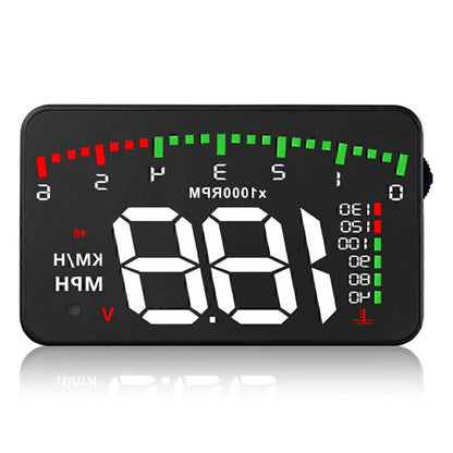 3.5" HUD Head Up Display OBD II Speedometer for A900