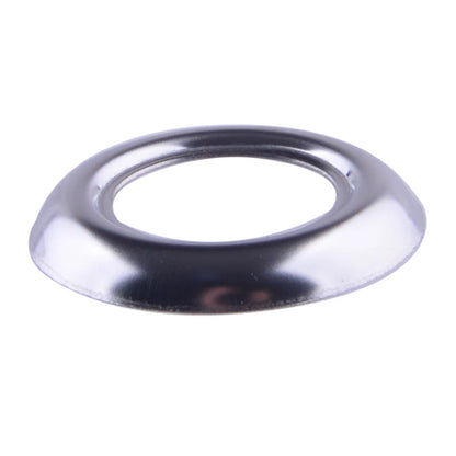 3/4" Round Chrome Bezels  LED Side Marker Light Covers for Truck Car Trailer