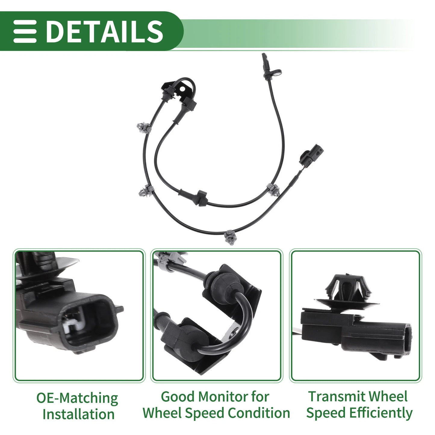 ABS Wheel Speed Sensor for Suzuki Swift IV (2004-2010)