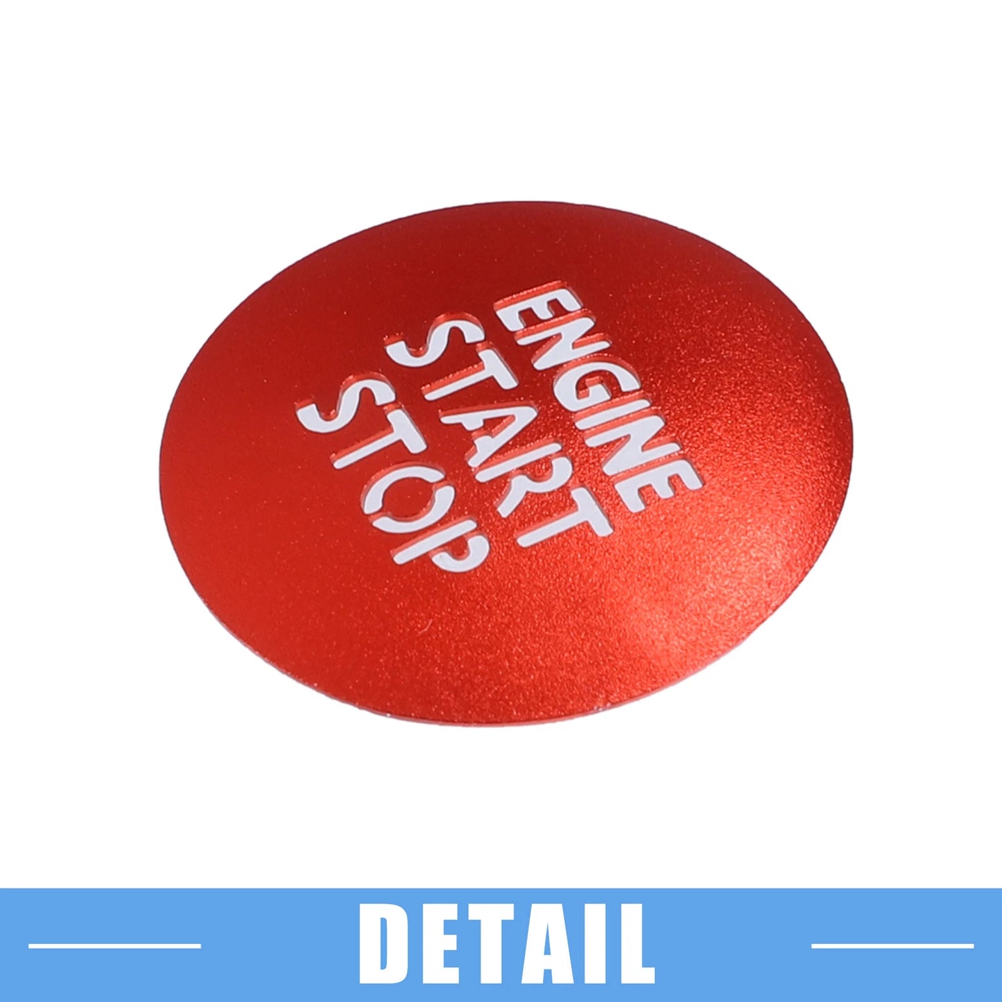 Red Engine Start Stop Ignition Button Cover for Toyota Tacoma (2016-2021)