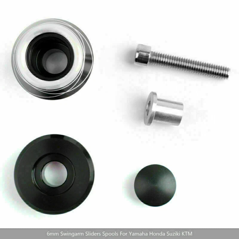 2 x CNC Vibration Damper Swing Arm Spools for Universal