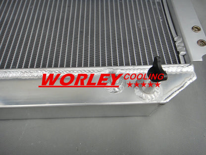 Alu Radiator + Fan for Nissan Forklift A10-A25, H20 (1988-1992)