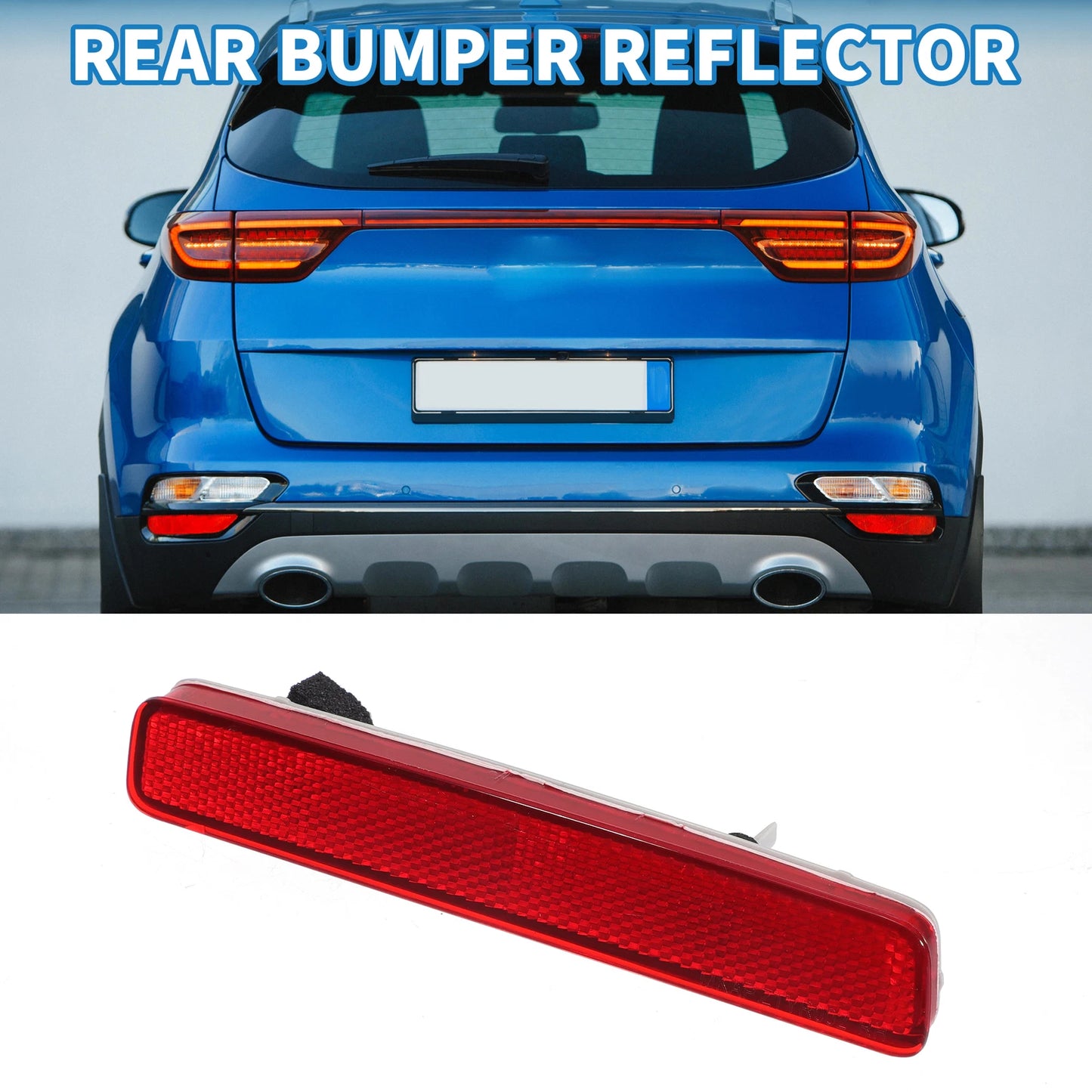 Rear Right Bumper Reflector for Toyota Prius (2012-2019)