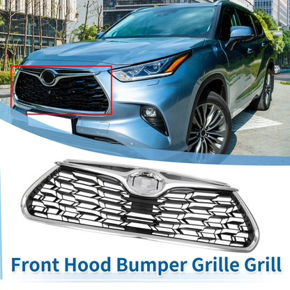 Front Bonnet Bumper Grille for Toyota Highlander (2020-2022)