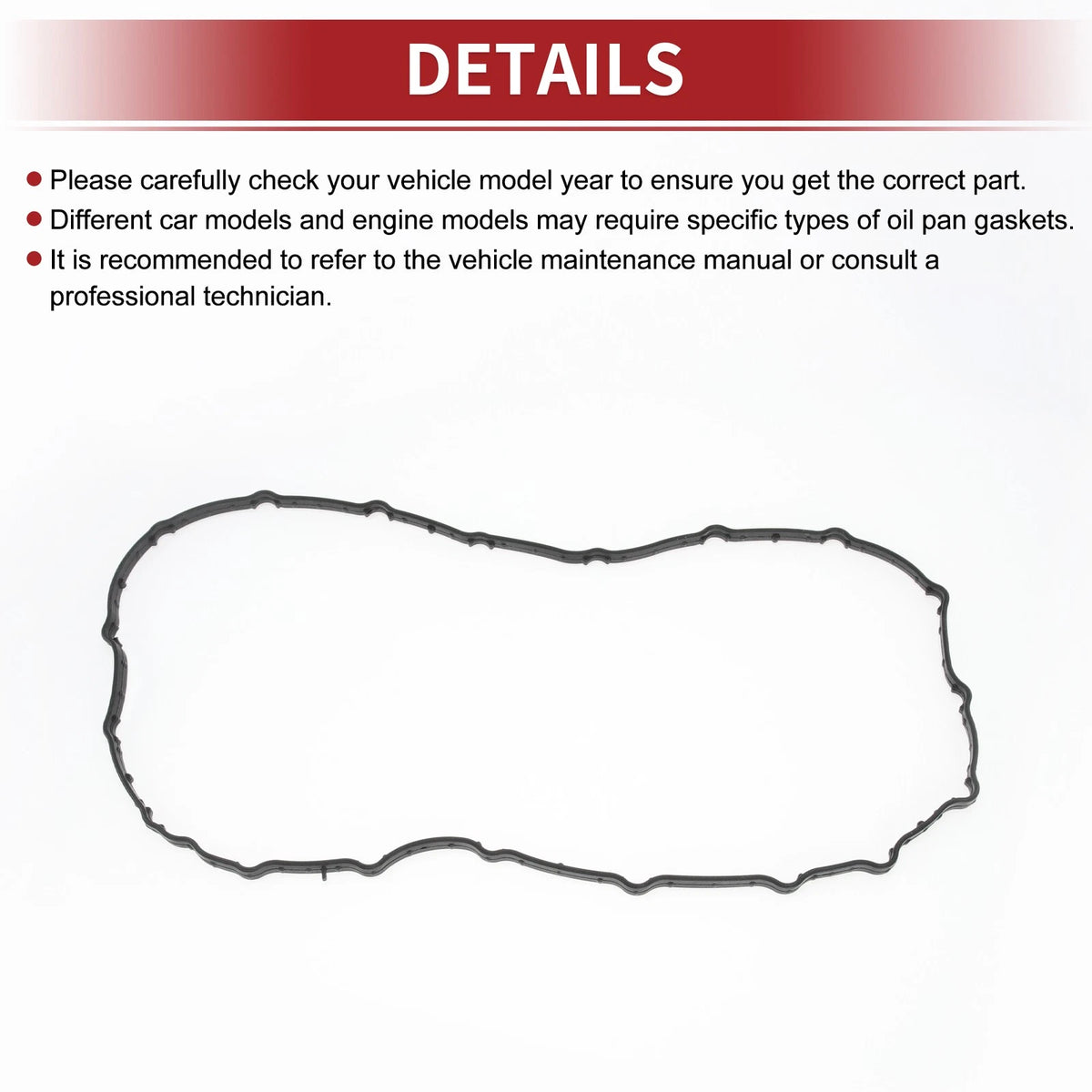Oil Pan Gasket for Kia Optima, Sportage (2011-2022)