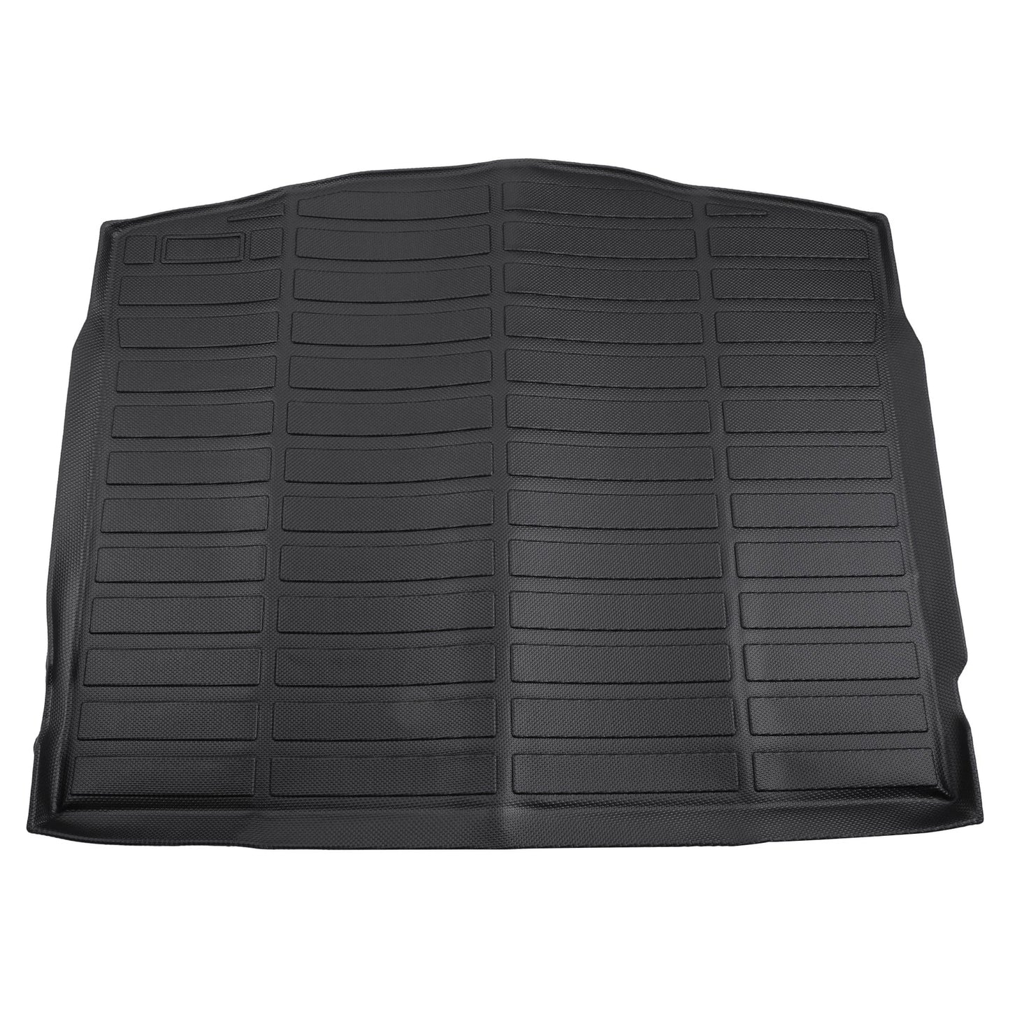 Cargo Liner Rear Trunk Mat for Ford Escape (2020-2024) Long Grid Pattern Black