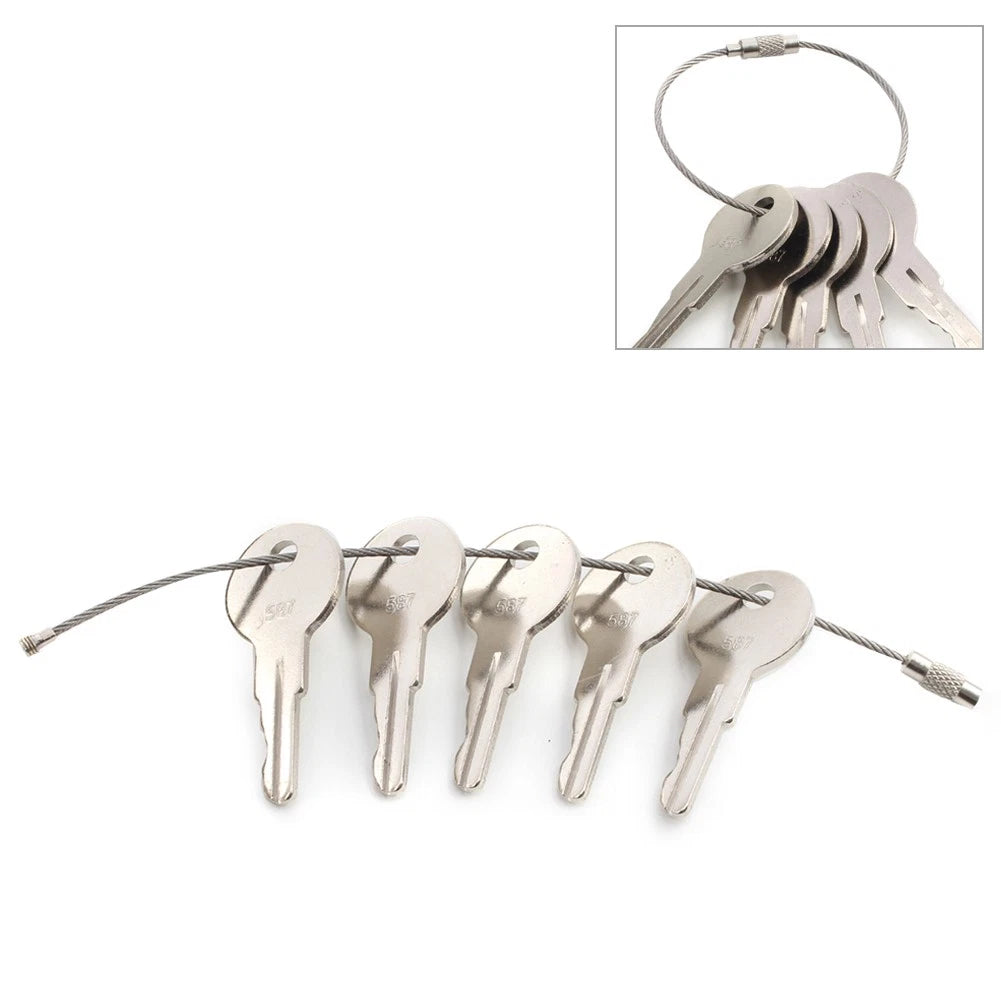 Ignition Starter Key for JLG Heavy Construction Equipment (7012587)