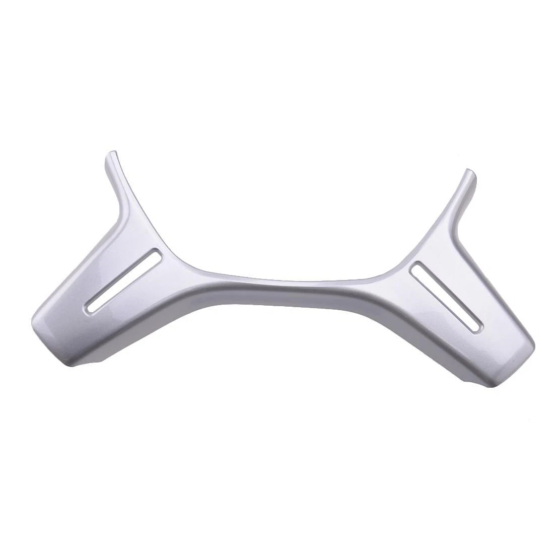 Silver Steering Wheel Button Frame Trim for Mercedes ML Class (2012-2015)