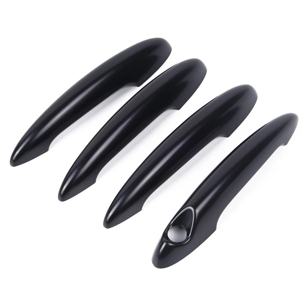 4x Gloss Black Door Handle Cover Trim for R60 COUNTRYMAN Cooper S (2011–2016)