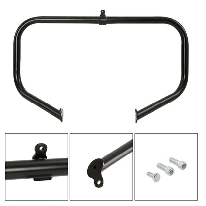 Black Engine Guard Crash Bar for Harley Street Electra Glide Road King (09-24)