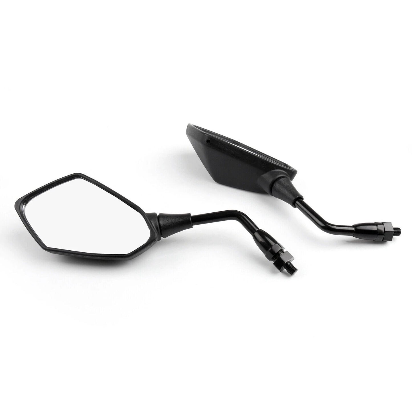 10mm Pair Rear View Mirrors for Kawasaki ZR-7, ZRX1200 (2001-2008)