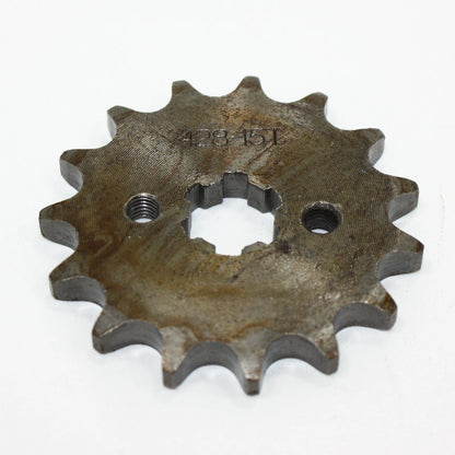 17mm 15T Teeth Front Sprocket for PIT TRAIL QUAD DIRT BIKE ATV BUGGY