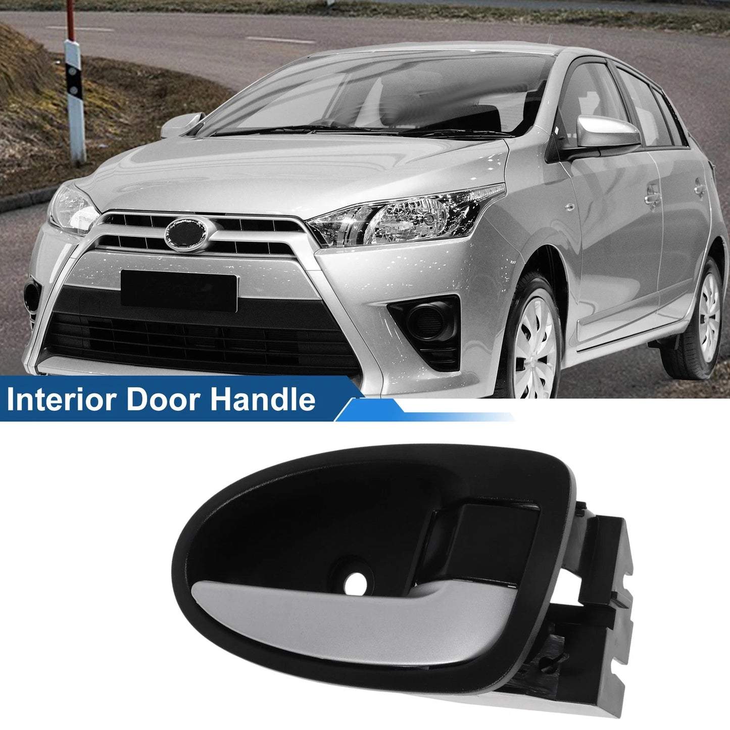 Front Driver Side Interior Door Handle for Toyota Yaris (2008–2013)