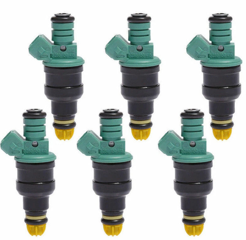 6X Fuel Injectors for BMW 323 325 523 525 E36 E34 E39 2.5L (1990-2005)