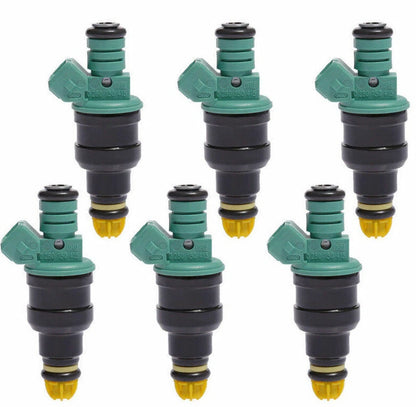 6X Fuel Injectors for BMW 323 325 523 525 E36 E34 E39 2.5L (1990-2005)