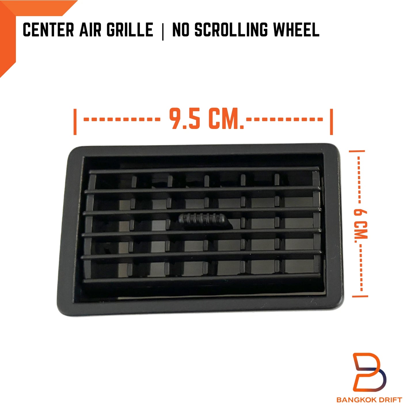 Black Air Vent Grille for Toyota Hilux Ute 1988-1997, 4Runner 1984-1995