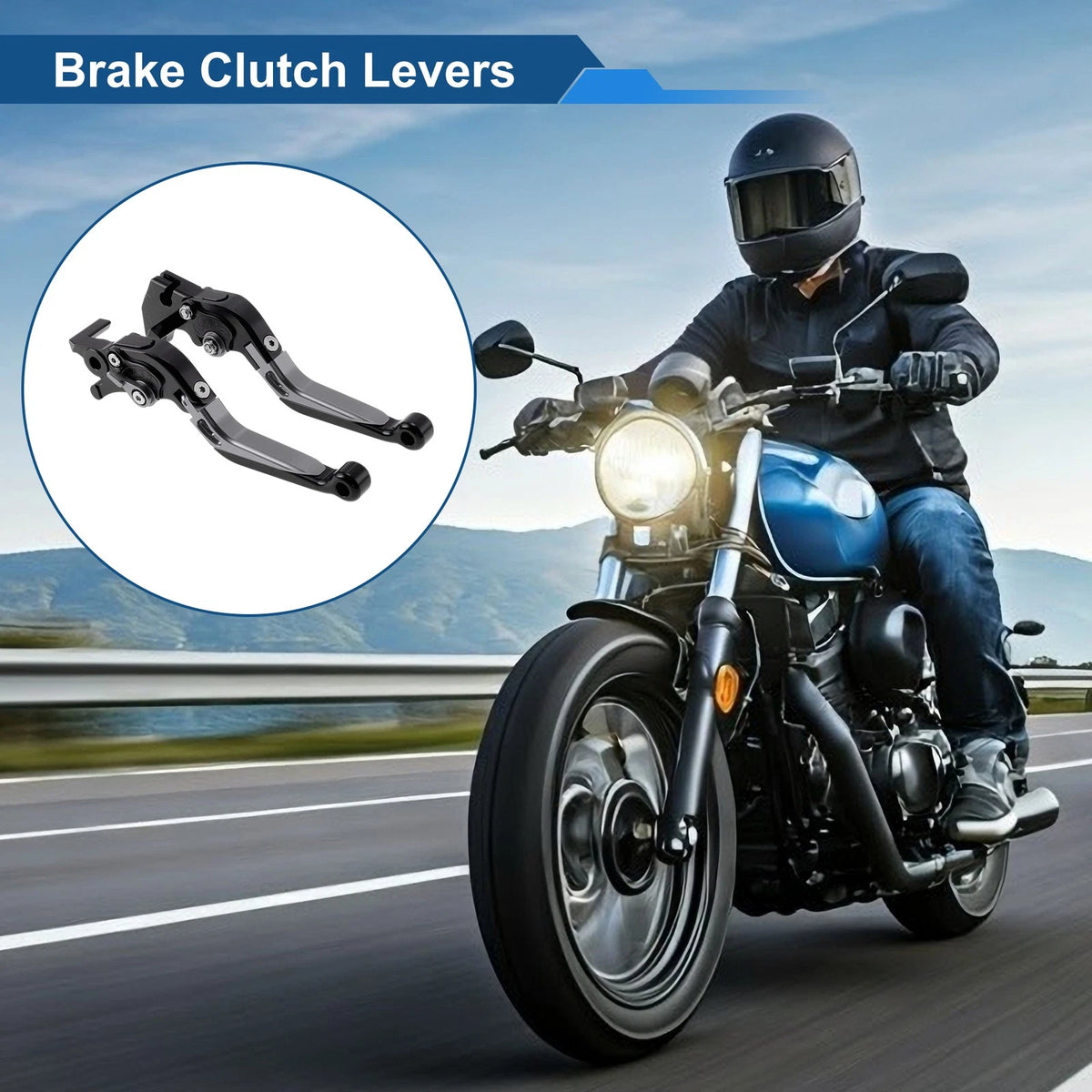 Lever / Adjustable Short Long Brake Clutch Lever for Yamaha MT125 (2014–2021)