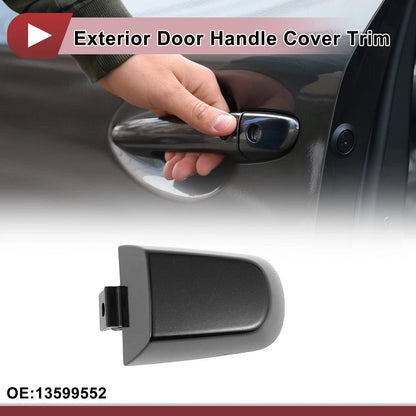 Exterior Door Handle Cover Trim for Chevrolet Traverse Black