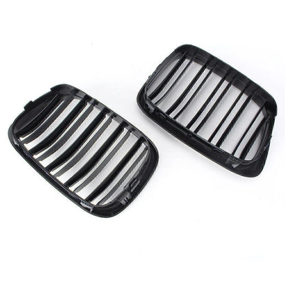 Black Front Upper Bumper Mesh Grille for BMW 5 Series E39 (1995-2004)