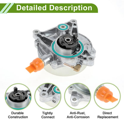 Brake Vacuum Pump Engine Vacuum Pump for Porsche Cayenne 4.8L