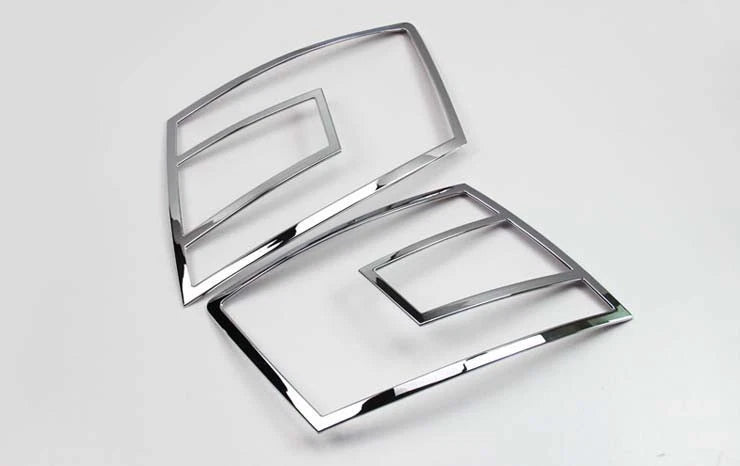 Chrome Tail Rear Light Lamp Cover Trim for Skoda Octavia Sedan (2013-2016)