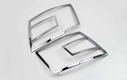 Chrome Tail Rear Light Lamp Cover Trim for Skoda Octavia Sedan (2013-2016)