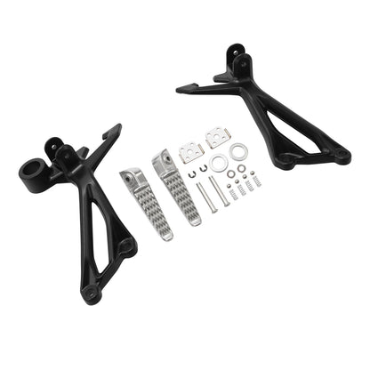 Passenger Footrests Pegs for Kawasaki Z900 ABS (2017-2025) Black